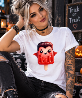 Halloween Dracula lolly T shirt
