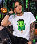 Halloween Frankenstein's lolly T shirt