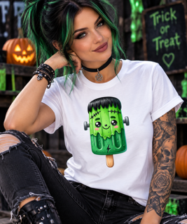 Halloween Frankenstein's lolly T shirt