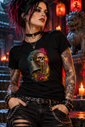 Death Knell Cotton Graphic T-Shirt