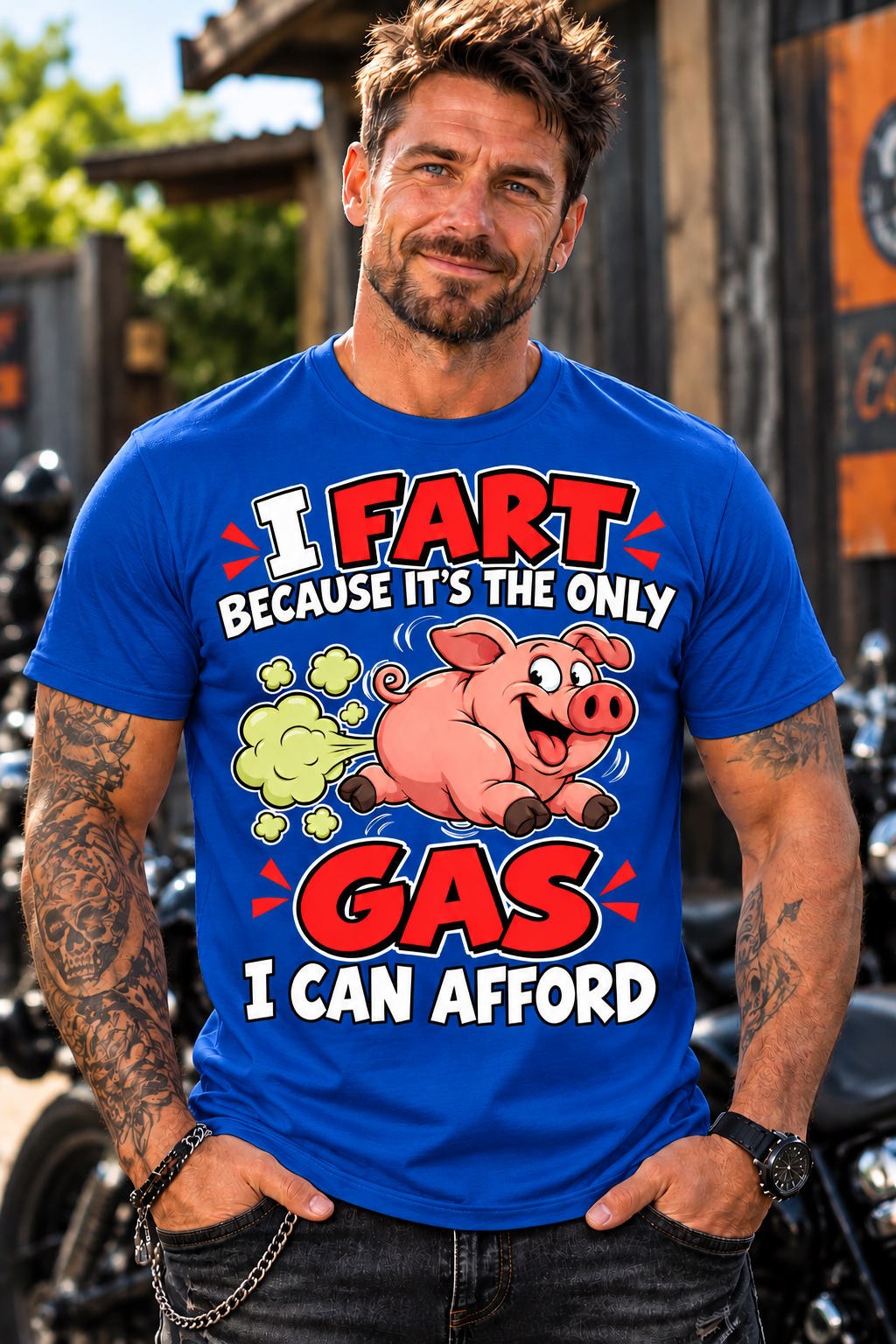 I Fart – The Only Gas I Can Afford Funny T-