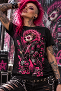 Prickle Riot Cotton Graphic T-Shirt