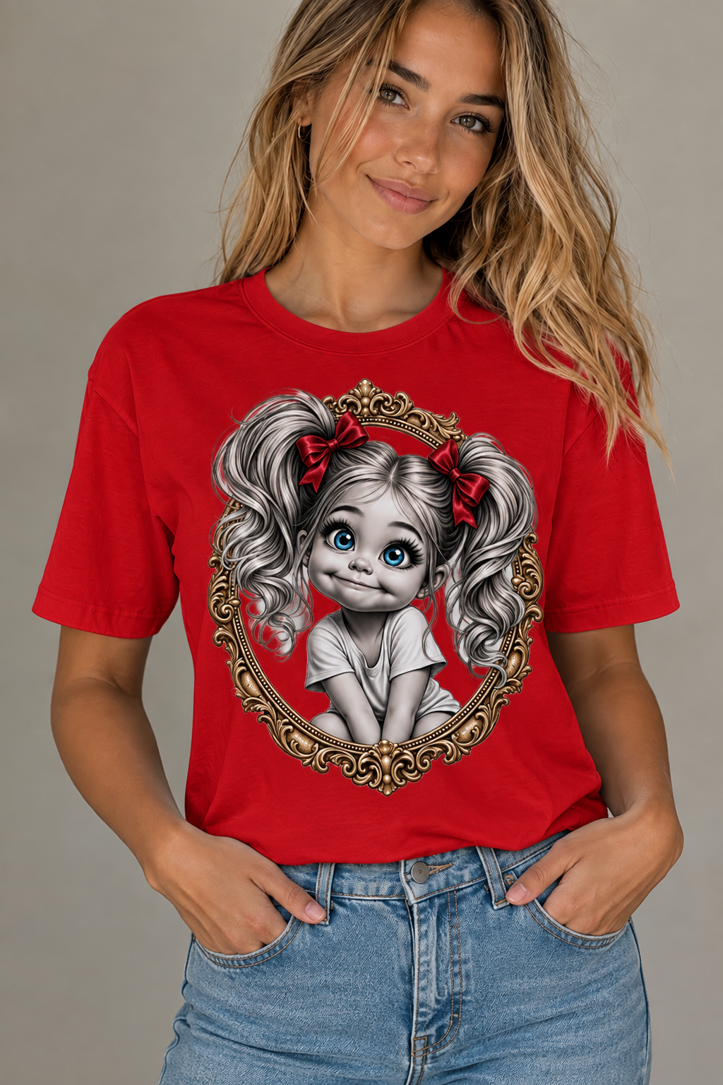 Cute As red colour preview