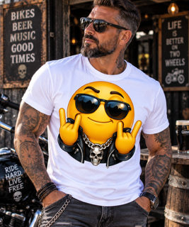 Emoji Rock Star T shirt