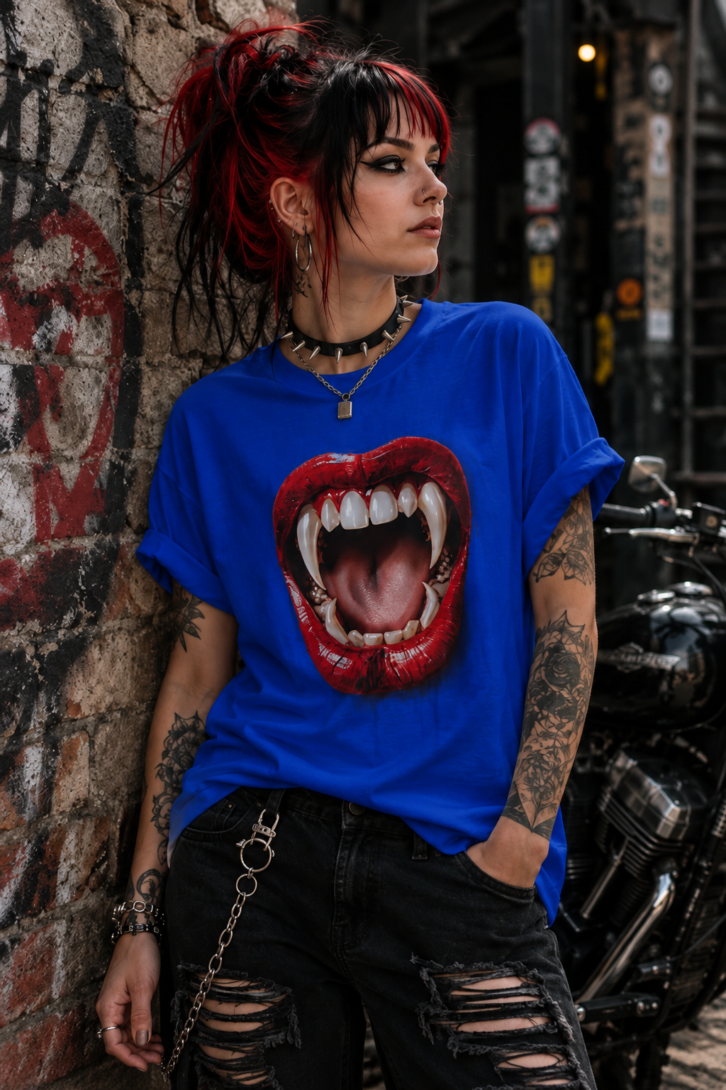 Fangs a lot “T”