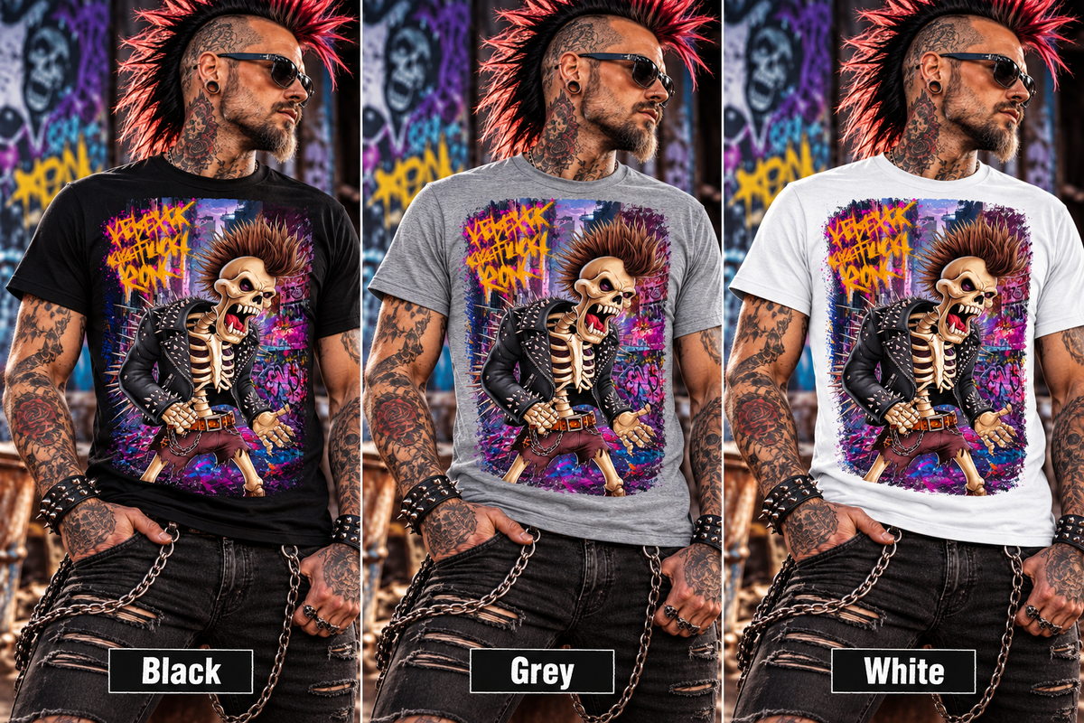 Rattle Riot Cotton Graphic T-Shirt