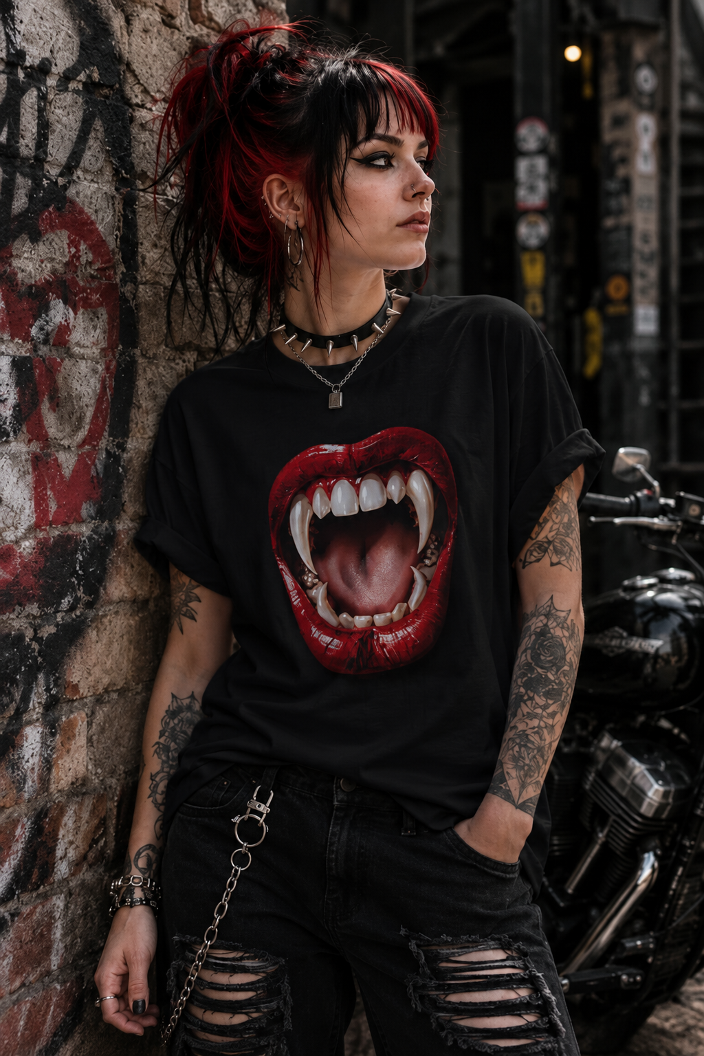 Fangs a lot “T”
