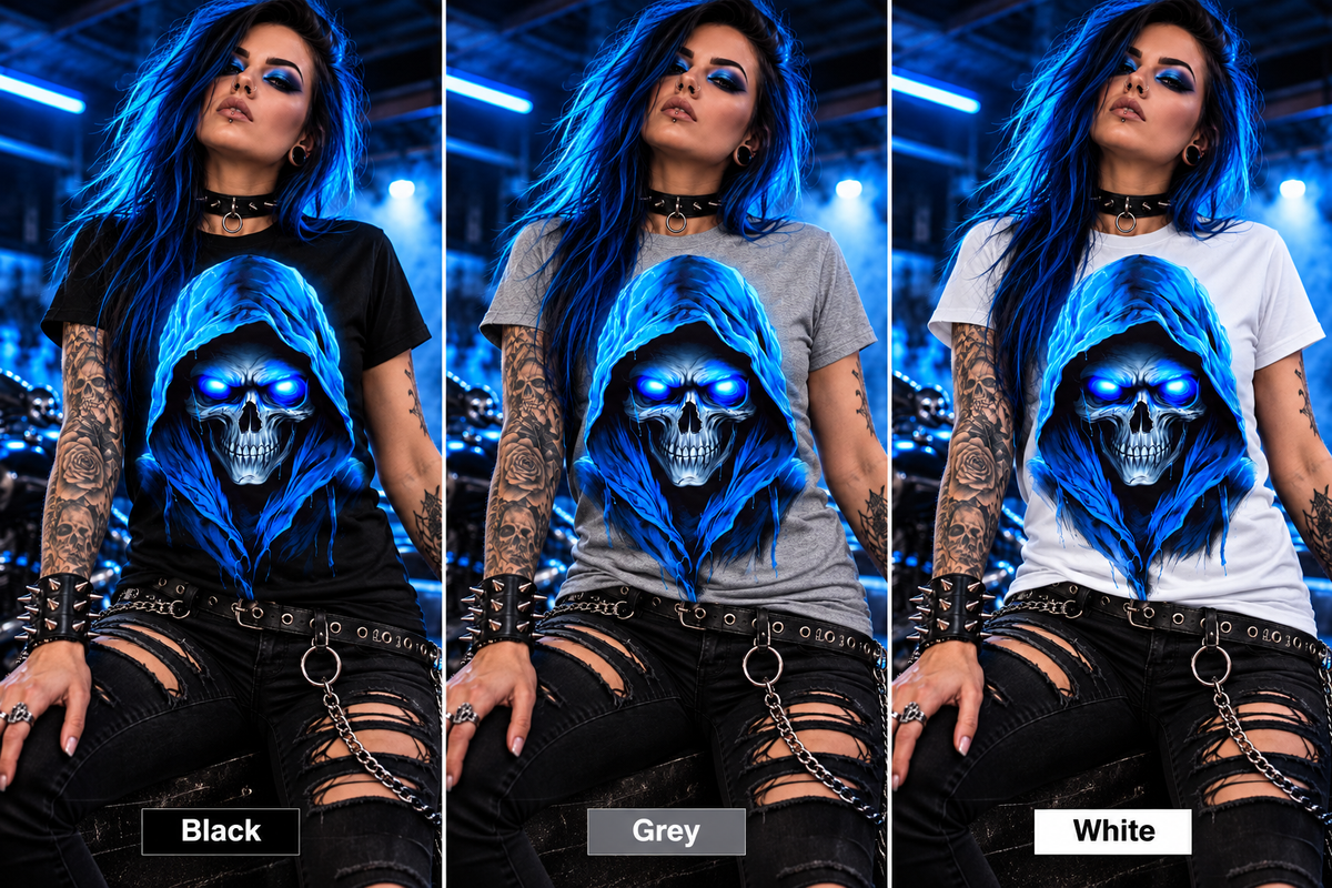 Voltage Reaper Cotton Graphic T-Shirt