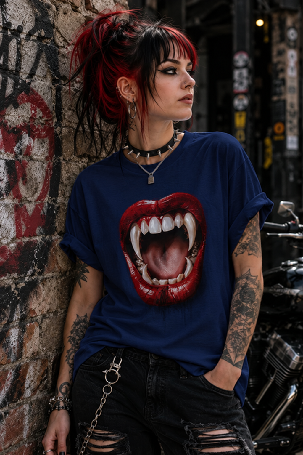 Fangs a lot “T”