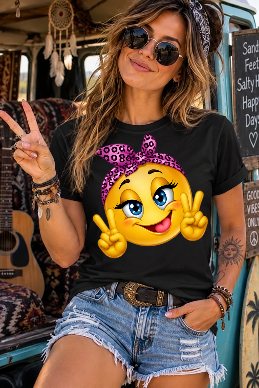 Emoji T shirt Piece