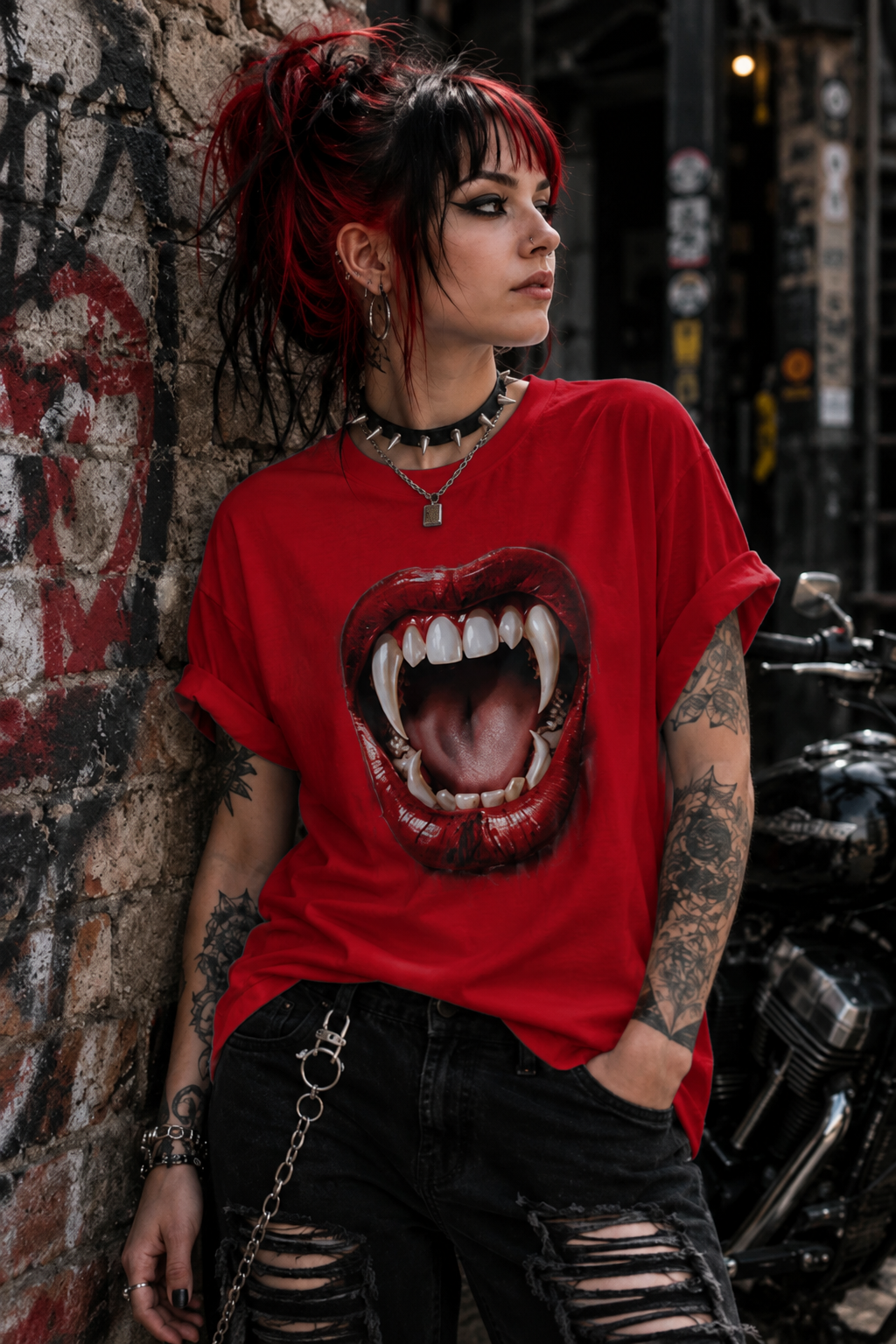 Fangs a lot “T”